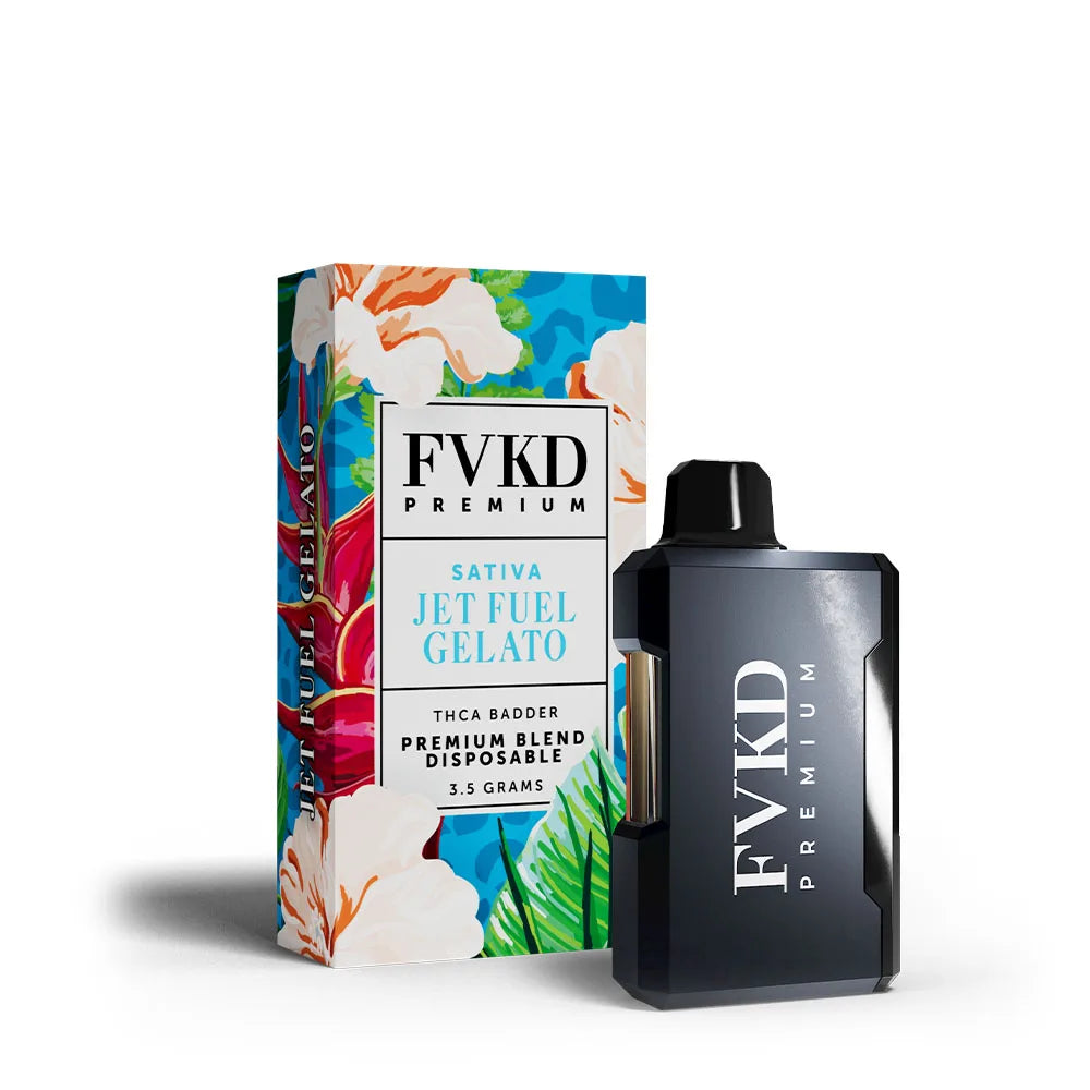FVKD Jet Fuel Gelato Strain Vape Carolina Brothers FVKD Jet Fuel Gelato Strain Vape Carolina Brothers